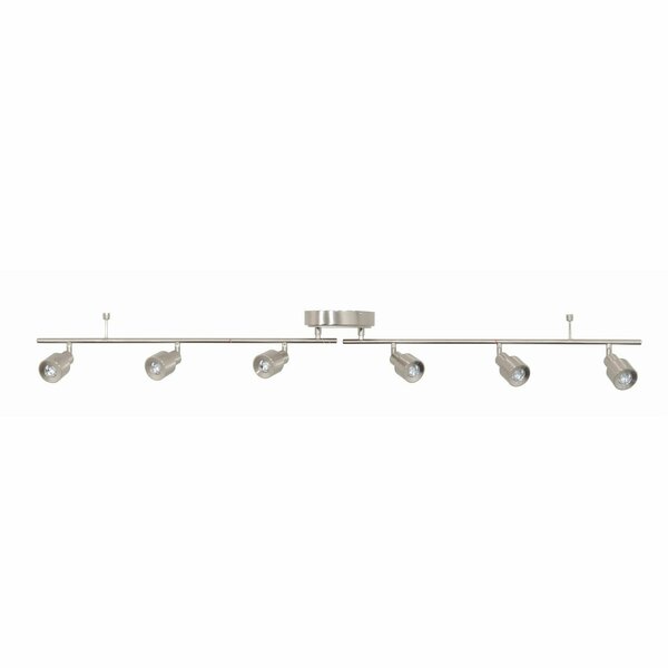 Afx Chappelle LED Fixed Rail  - Satin Nickel 126509